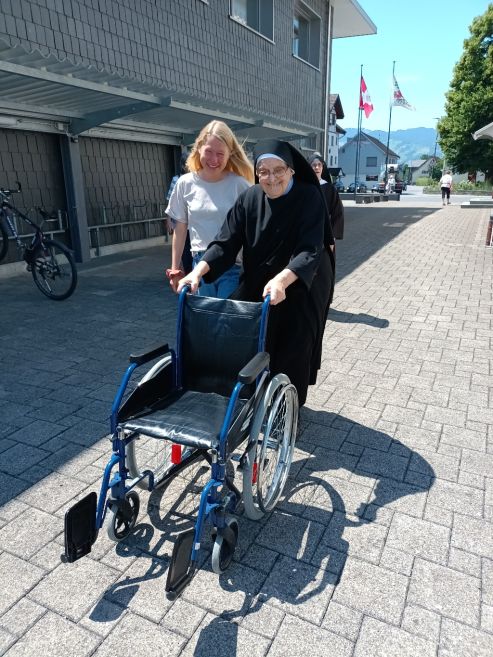 ... so erhebend, dass es keinen Rollstuhl braucht