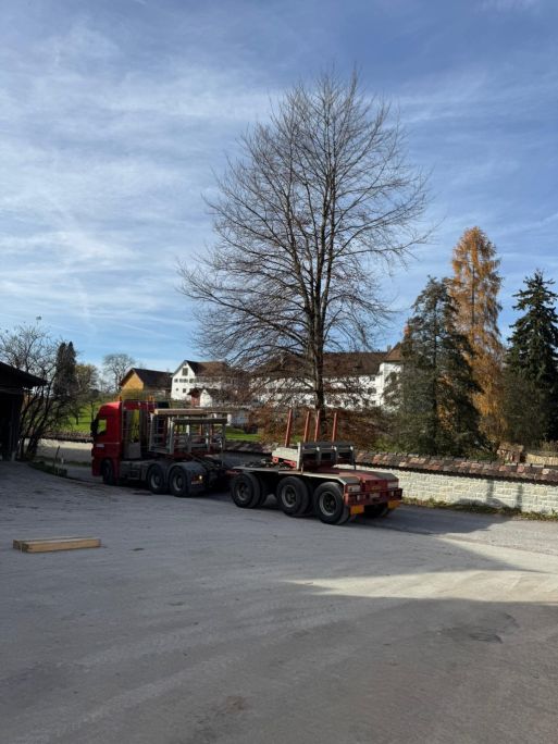 das Kloster eine ewige Baustelle