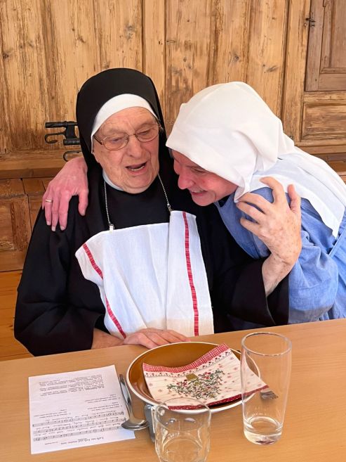 Überraschung vor dem Essen