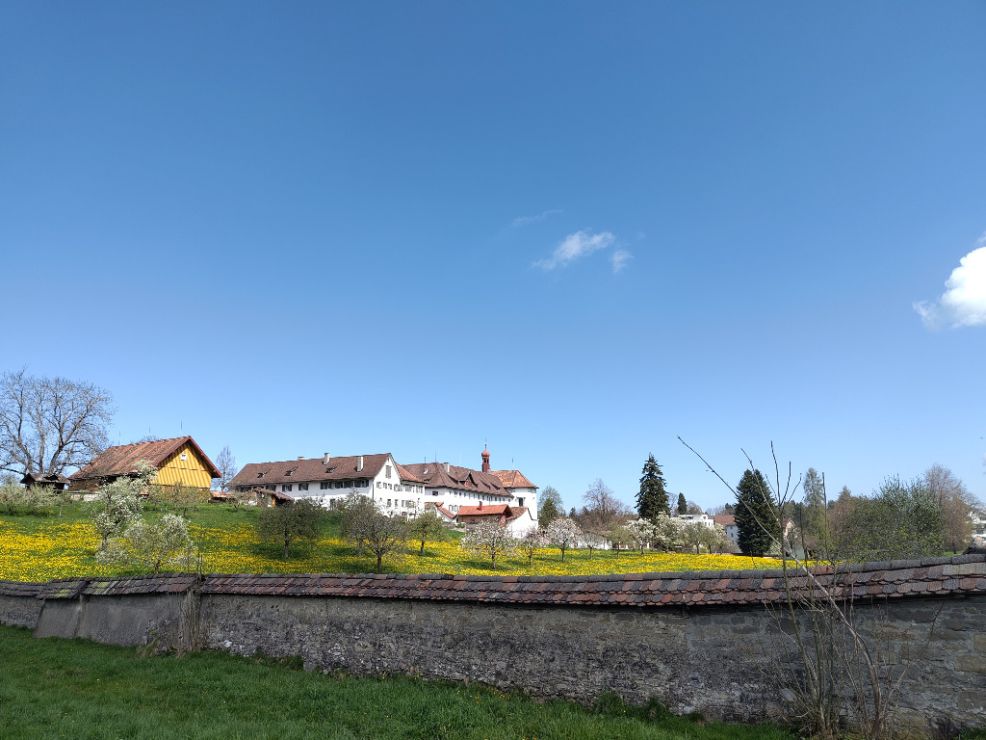 Kloster im Frühling